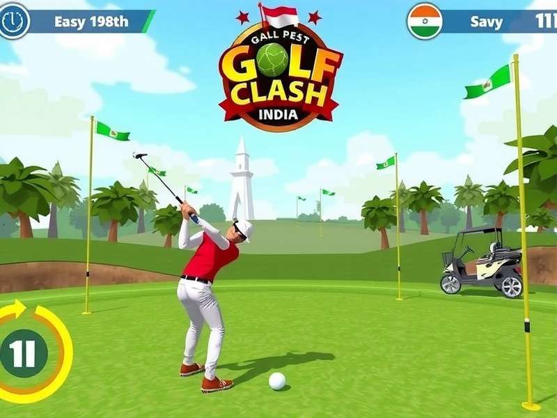 Golf Clash India Gameplay Golf Clash India Gameplay Screenshot